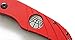 Hoffner Knives Red Training Folding Knife, Same Knife as our 3.5-Inch Folder with a Blunt 
