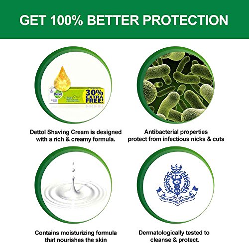 Dettol lather shaving cream 60g+18gfree=78g 3 Dettol lather shaving cream 60g+18gfree=78g - Image 3