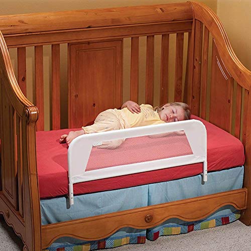 KidCo Quick Assembly Convertible Mesh and Steel Telescopic Toddler Crib