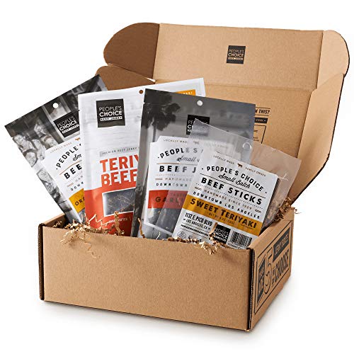 People's Choice Beef Jerky Jerky Box Sweet Tooth Unique Gift for
