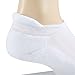 Balega Hidden Comfort Running Sock - 3 Pairs, White, Large