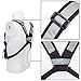 Radio Chest Harness, Universal Radio Carry Case, Tractical Front Pack Pouch Holster Vest Rig Chest Bag Holder for Two Way Radio Walkie Talkie, Rescue Essential for Men Women Hiking Camping