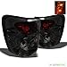 Xtune Smoked 1999-2004 Jeep Grand Cherokee Tail Lights Rear Smoke Brake Lamp Pair Left+Right 2000 2001 2002 2003