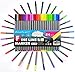 Plinrise JYHA-01 Sketch Drawing Pen,fineliner Pen,fine Point Marker Pen,0.4mm,pack of 24 Assorted Colors