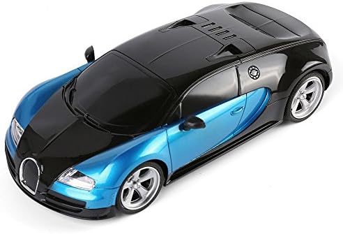 XmasToys Exotic Race Car Aventador RC 1:16 Scale with Flashing Lights and Authentic Sounds, 2.4Ghz