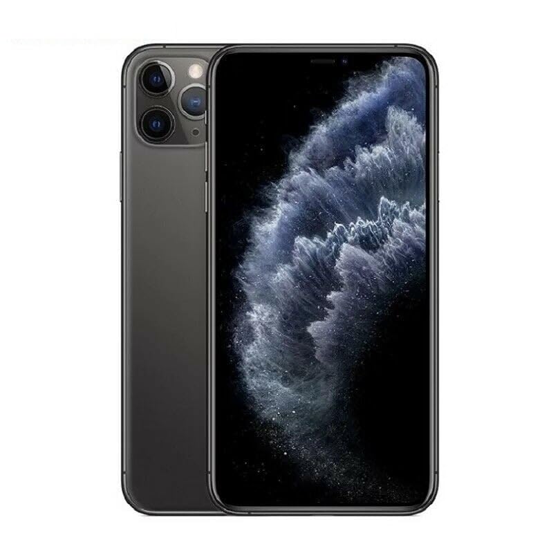 95% New iPhone 11 Pro/Max ProMax 64GB 256GB ROM 5.8'&6.5' Genuine Super Retina XDR OLED Face ID A13 Bion 4G Unlocked 11 pro Simple Set/Matte Space Gray / 64G|4GB