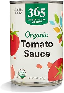 365 by Whole Foods Market, Organic Tomato Sauce, 15 Ounce