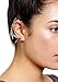 Silver Phantom Jewelry Women's Silvertone Dragon Ear Cuff Wrap Earring Gothic Jewelry (Right Ear)