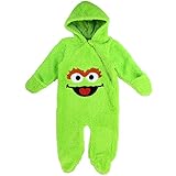 Sesame Street Baby Boys Hooded Sherpa Bunting Pram
