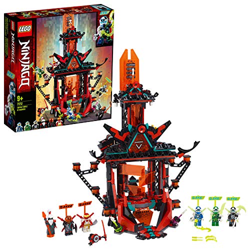LEGO 71712 NINJAGO Empire Tempel des Unsinns, Bauset mit 6 Minifiguren, Ninja Spielzeug für Kinder