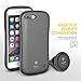 iFace Duo Case and Magnetic Car Mount set for iPhone 7 Plus - 2 in 1 Rugged Military Grade Protective Case with Car Holder/Kickstand [Gunmetal Gray]