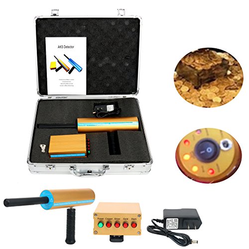 YaeCCC AKS Gold Metal Detector Long Search Range AKS 3D Gold Detector Professional Metal Detector Search Range 800M/2624ft Detecting Depth 14M/46ft (AKS 3D Gold Metal)
