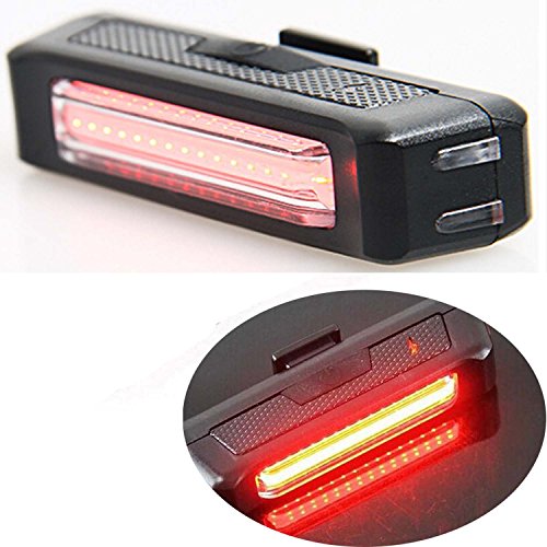 Water Resistant 100 lumens Super Bright USB Rechargeable LED Bike Taillight Street Mountain Children Bicycle Rear Light
