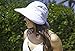 Simplicity Women's Sun Hats Sun Visor Hats Women Large Brim Summer UV Protection Beach Cap Womens Visor Ponytail Hat Blue
