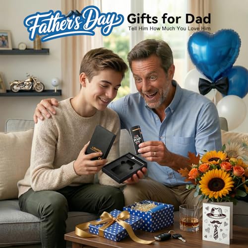 Dad Gifts for Fathers Day, Coquimbo Electric Lighter USB Rechargeable Lighter, Flameless Dual Arc Plasma Windproof Lighter for Candle Incense Fireplace, Gift for Dad Adults Men Him