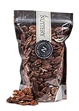 The Nuttery Raw Pecans 16 ounce Pouch Bags (1lb) (Pecans Raw)