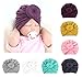 DANMY Baby Beanie Hat,Fleece Lined Infant Newborn Toddler Winter Warm Knit Cap for Little Boys Girls, Winter Warm Hat (6-30 Months, White/Pink/Yellow)