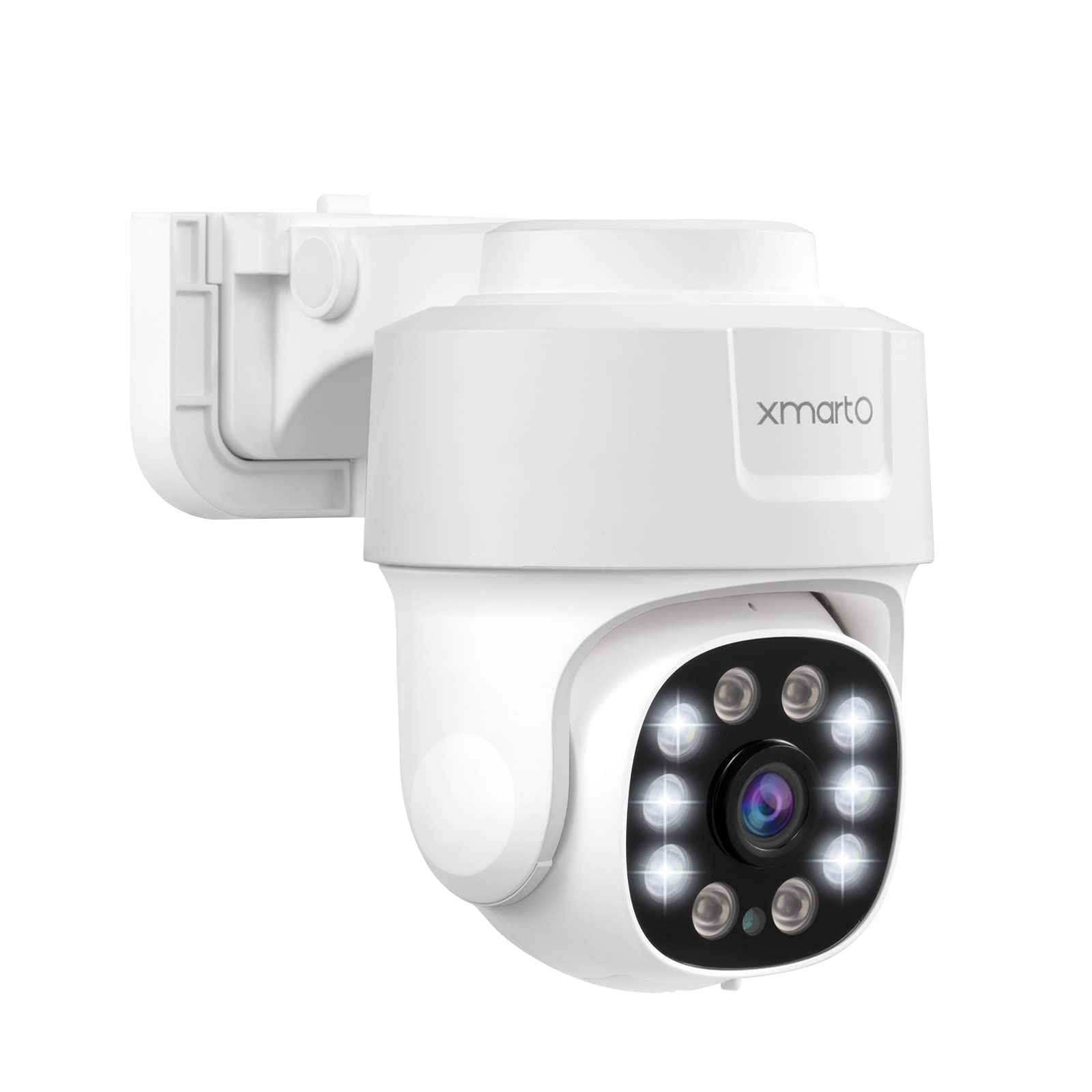 Photo 1 of [AI Auto Tracking 4K] XMARTO EP8054 4K Ultra HD PoE Security Camera Pan Tilt Zoom with 2-Way Audio, IR/Color Night Vision, Warning Flood Lights and Siren (EP8054, Add-on Camera)