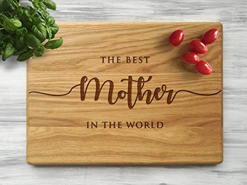  Mom's Kitchen, Engraved Bamboo Wood Cutting Board - Mothers Day  Gift, Gifts for Moms - JS47 : Home & Kitchen