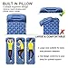 CSHope Sleeping Pad Ultralight Waterproof Self Inflating Sleeping Bag with Attached Pillow for Camping Hiking and Trekking