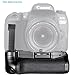 Neewer Vertical Battery Grip with Battery Holder for Canon EOS 800D/Rebel T7i/77D/Kiss X9i, Work with LP-E17 battery (Battery Not Included)