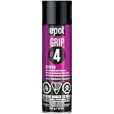 U-POL GRIP#4 Universal Adhesion Promoter, Automotive Spray Paint, 12 OZ | Durable &amp; Long-Lasting, Easy-To-Use, Clear