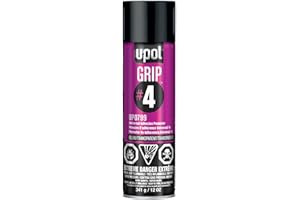 U-POL GRIP#4 Universal Adhesion Promoter, Automotive Spray Paint, Durable & Long-Lasting, Easy-To-Use, Clear, 12 oz