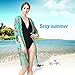 Vitalismo Women Beach Cover Up One Piece Beach Bikini Wear Swim Coverup