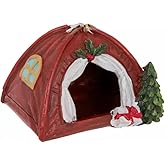 Camping Tent Resin Christmas Tree Ornament
