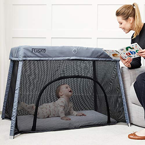 flisko travel crib and bassinet