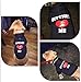 EXPAWLORER Dog Hoodies- Fall Soft and Warm Dog Sweatshirt with Leash Hole, Winter Autumn Fleece Pet Clothes with Bitches Love ME Print for Puppy,Cat, Small Medium Large Dogs