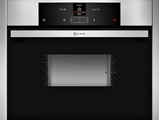 NEFF C15DR00N0 Einbau-Dampfgarer N70 / 45,5 x 59,6 x 54,8 cm (H x B x T) / 38l / Edelstahl / Dampfgarfunktion / Garfunktion / Auftaufunktion / 20 Automatikprogramme