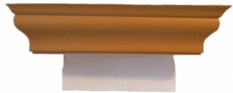 Wood multifold paper towel dispenser,interlocking single sheets,wall mount,top load, Honey Healthy Shelf