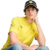 Puma Unisex Scuderia Ferrari Race Baseball Cap, Puma Black SS25, One-Size