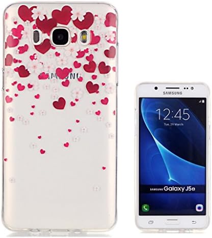Clear Soft Flexible Style TPU Bumper Silicone Scratch-Proof Protective Slim Skin Back Case Cover for Samsung Galaxy J510FN /J5 (2016) 5.2"