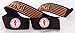 Mr. Strapping Lifting Straps for Weightlifters, Crossfit WOD Training, Bodybuilding – Heavy Duty Durable Padded Men & Women Anti-Slip Gym Grip Hand & Wrist Support Wrap Belt Bands, 1 Pair
