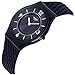 Swatch Unisex Analogue Classic Quartz Watch with Leather Strap SFN123