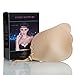 Women Strapless Bra Self Adhesive Wing Shape Silicone Invisible Push-up Bra Nude Cup C