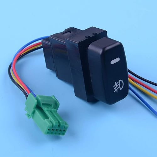5 Pin LED Fog Light ON-Off Push Button Switch For Mitsubishi Eclipse Galant Lancer L200