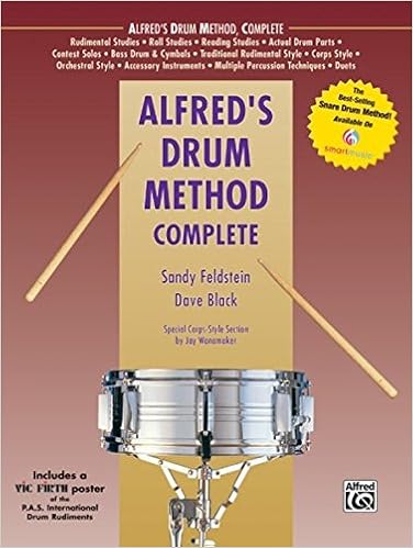 Alfred S Drum Method Complete Book Poster Black Dave Feldstein Sandy Wanamaker Jay 0038081439297 Amazon Com Books