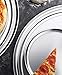 New Star Foodservice 50806 Restaurant-Grade Aluminum Pizza Pan, Baking Tray, Coupe Style, 10-Inch