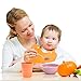 HM-tech 6pcs Bamboo Toddler Plates (8