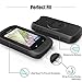 TUSITA Case for Garmin Edge Explore 1000, Approach G8 - Silicone Protective Cover - GPS Bike Computer Accessories (Black)