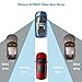 KITBEST Car rear view mirror to reduce blind spot