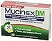 Mucinex DM Maximum Strength 12-Hour Expectorant and Cough Suppressant Tablets, 42 Count