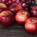 SENREAL Artificial Apples 6Pcs Fake Apples Red Realistic Plastic Apples Real Size Artificial Fruit for Home Kitchen Party Wedding Decoration Photography Prop