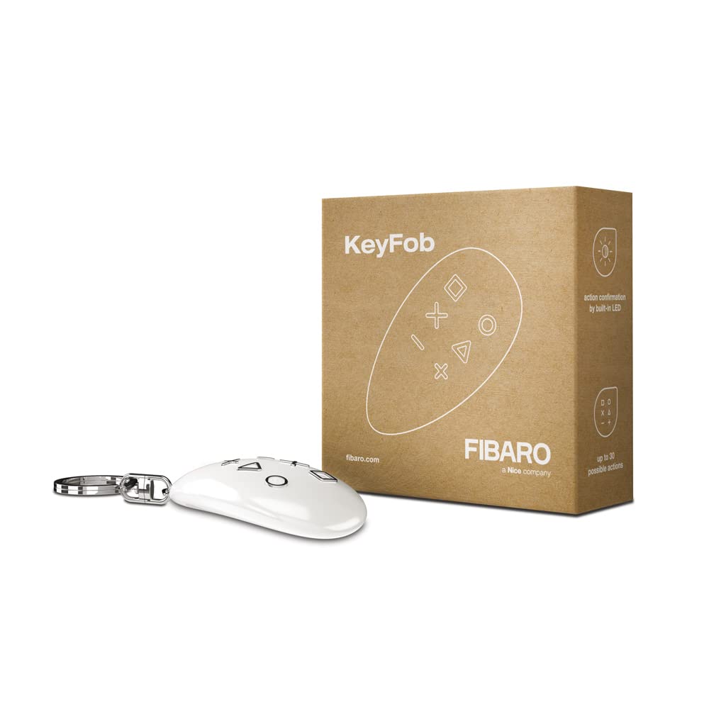 Fibaro FGKF-601 KeyFob, White
