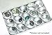 SE 15-Piece Set of Aluminum Storage Containers - 87015DB-M