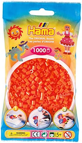 Hama Beads - Orange (1000 Midi Beads)