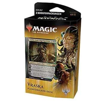 Magic the Gathering MTG - Gilden von Ravnica Vraska Planeswalker-Deck DE